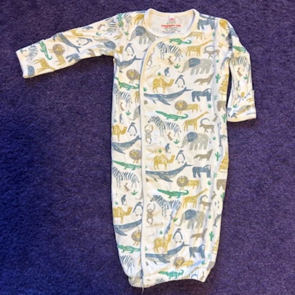 Magnet Me Animal print Newborn-3M sleeper
